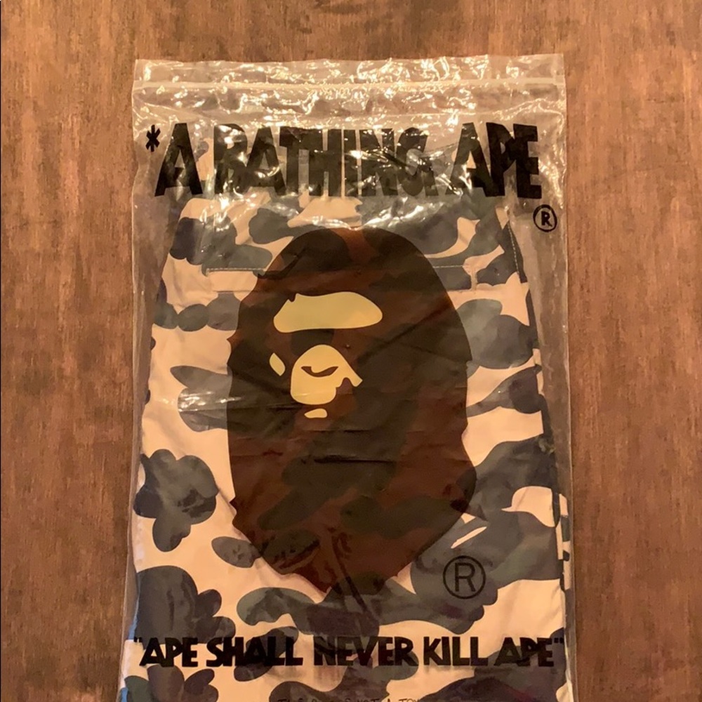 Bape beach shorts